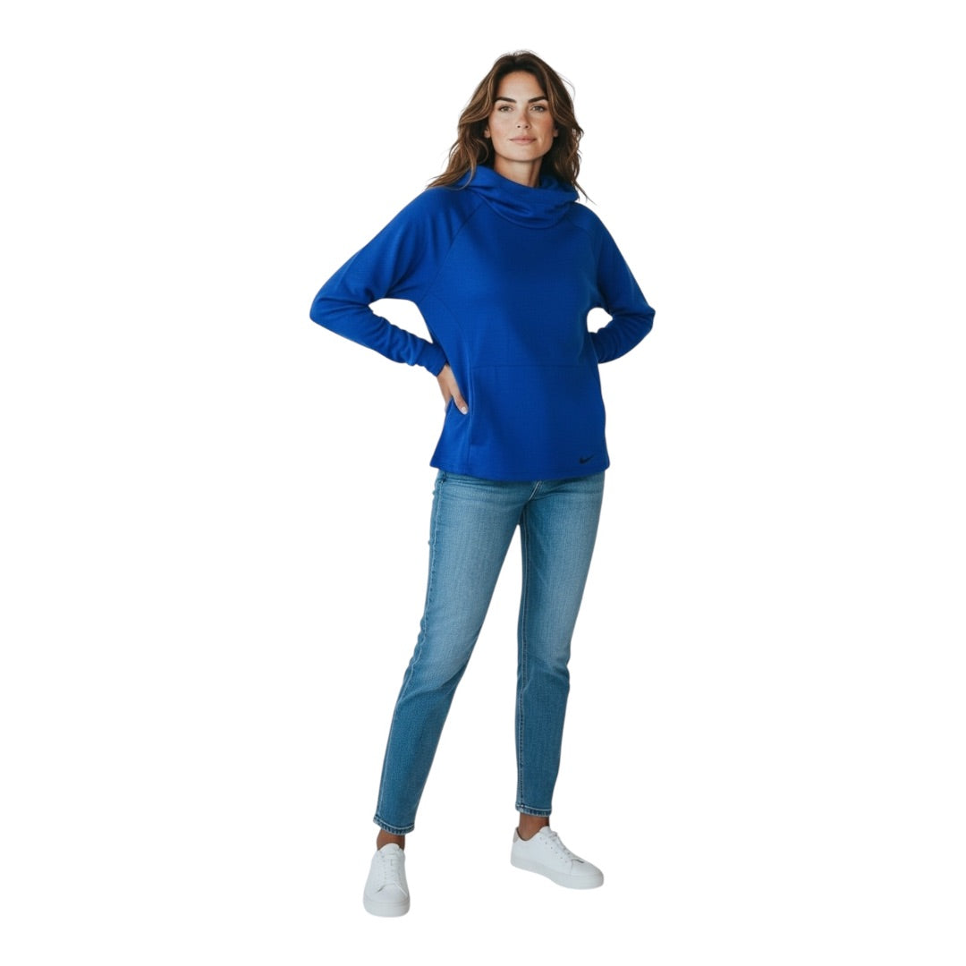 Royal Blue Nike Dri Fit Women-Tops, Small